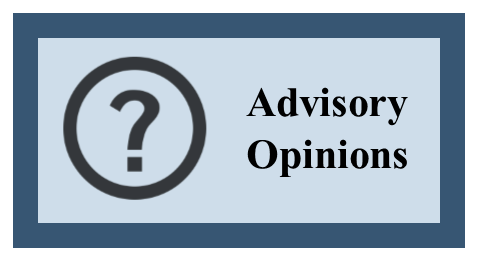 Ethics Advisory Opinions
